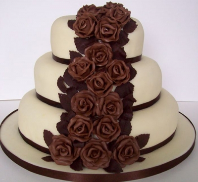 Торт Шоколадная роза 9 кг